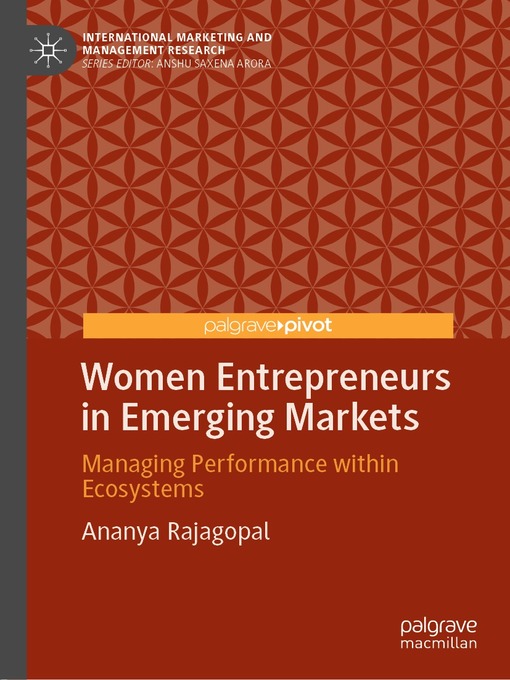 Title details for Women Entrepreneurs in Emerging Markets by Ananya Rajagopal - Available